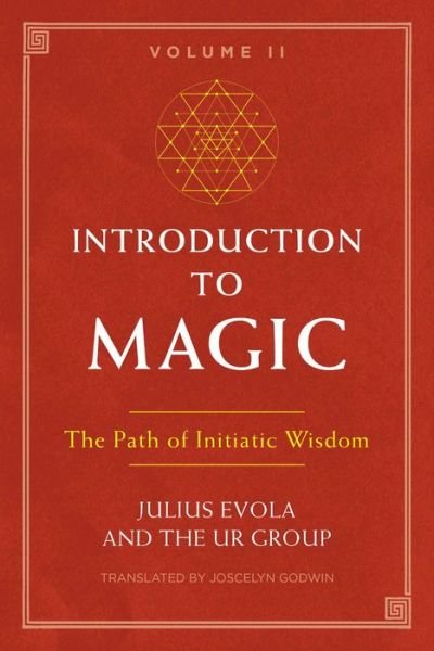 Cover for Julius Evola · Introduction to Magic, Volume II: The Path of Initiatic Wisdom (Paperback Book) (2019)
