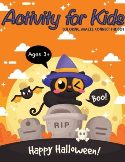 Cover for Craft Besties · Happy Halloween! Activity Book For Kids (Paperback Book) (2019)