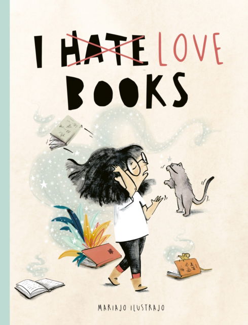 Cover for Mariajo Ilustrajo · I Love Books (Paperback Book) (2025)