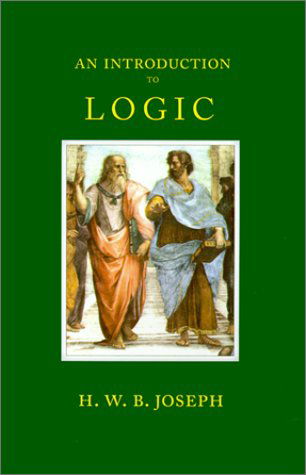 Cover for H. W. B. Joseph · An Introduction to Logic (Hardcover Book) (2000)