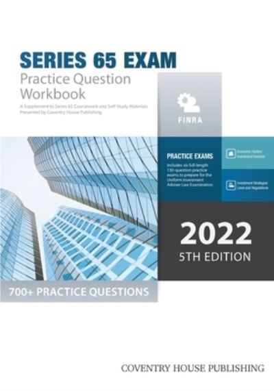 Cover for Coventry House Publishing · Series 65 Exam Practice Question Workbook (Book) (2022)