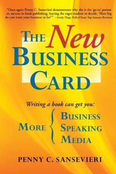 Cover for Penny C Sansevieri · The New Business Card (Pocketbok) (2018)