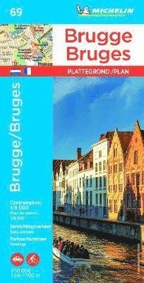 Bruges- Michelin City Plan 69: City Plans - Michelin City Plans - Michelin - Livres - Michelin Editions des Voyages - 9782067229174 - 7 juin 2018