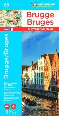 Bruges- Michelin City Plan 69: City Plans - Michelin City Plans - Michelin - Boeken - Michelin Editions des Voyages - 9782067229174 - 7 juni 2018