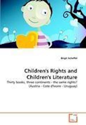 Cover for Scheffel · Children's Rights and Children (Book)