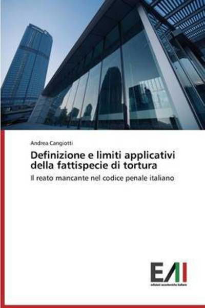 Cover for Cangiotti · Definizione e limiti applicat (Book) (2015)