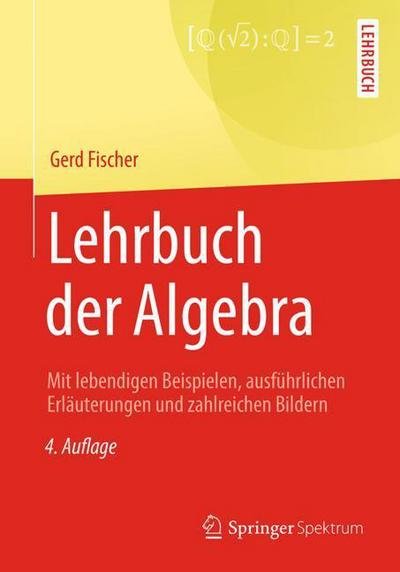 Cover for Fischer · Lehrbuch der Algebra (Book) (2017)