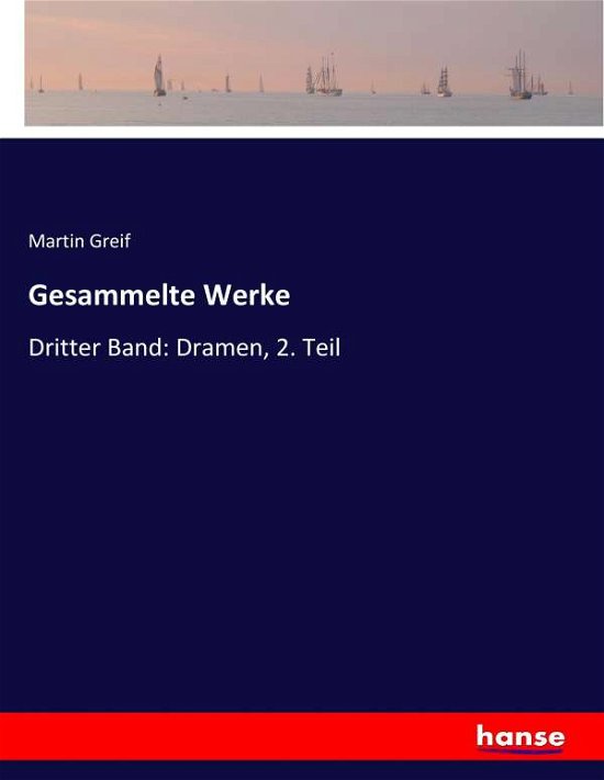 Cover for Greif · Gesammelte Werke (Bok) (2017)