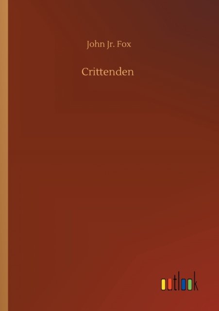 Cover for John Fox · Crittenden (Pocketbok) (2020)