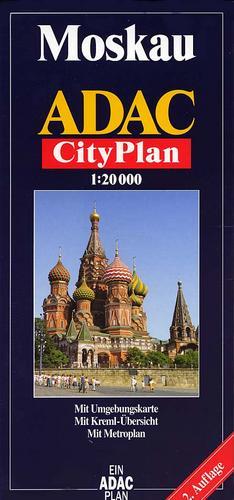 Cover for ADAC Verlag · Moskau, ADAC CityPlan 1:15.000 (Book) (2001)