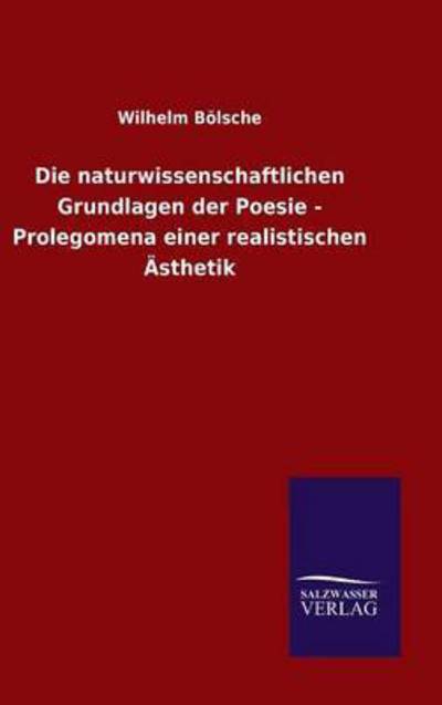 Cover for Bölsche · Die naturwissenschaftlichen Gru (Book) (2016)