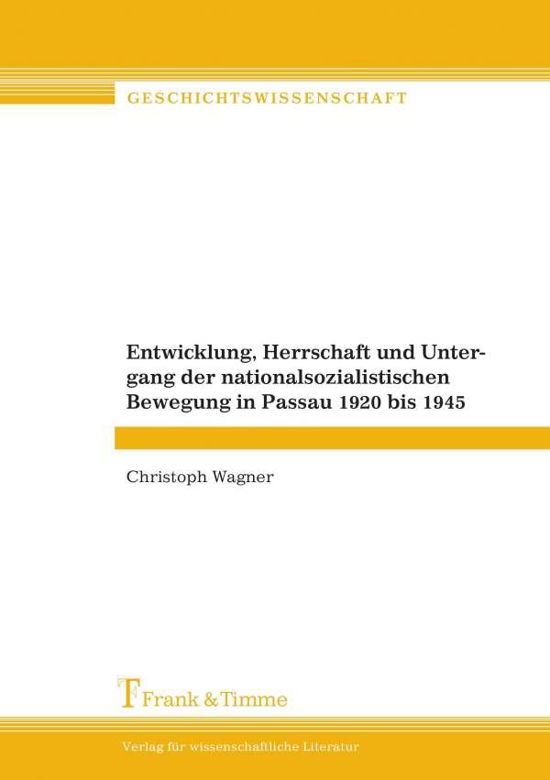 Cover for C. Wagner · Entwicklung,Herrschaft (Book)