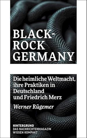 Cover for Werner Rügemer · BlackRock Germany (Book) (2025)