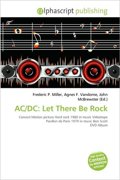 Cover for AC/DC · Let There Be Rock (Bok)
