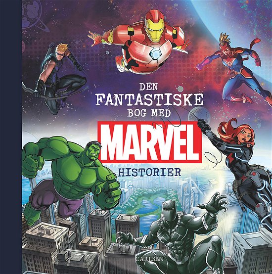 Cover for Marvel · Den fantastiske bog med Marvel-historier (Bound Book) [1e uitgave] (2024)