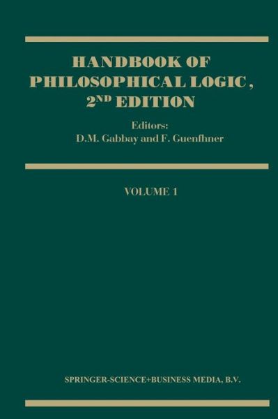 Handbook of Philosophical Logic - Handbook of Philosophical Logic - Dov M Gabbay - Books - Springer - 9789048157174 - September 22, 2011