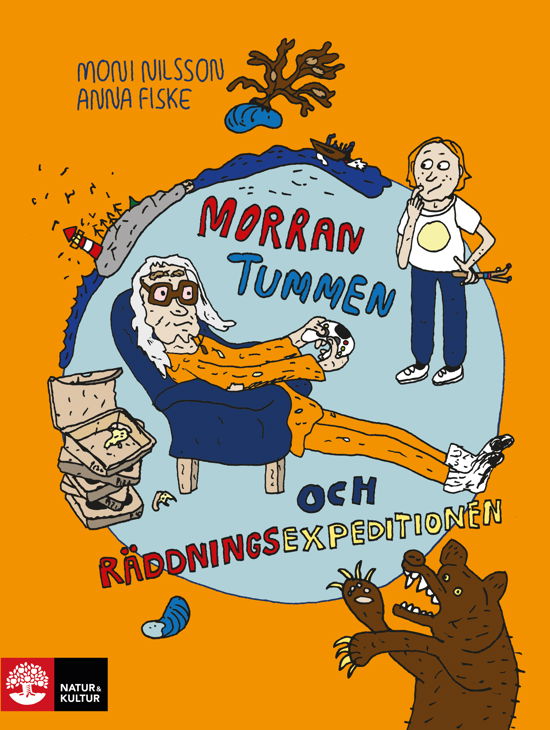 Cover for Moni Nilsson · Morran, Tummen och räddningsexpeditionen (Indbundet Bog) (2024)