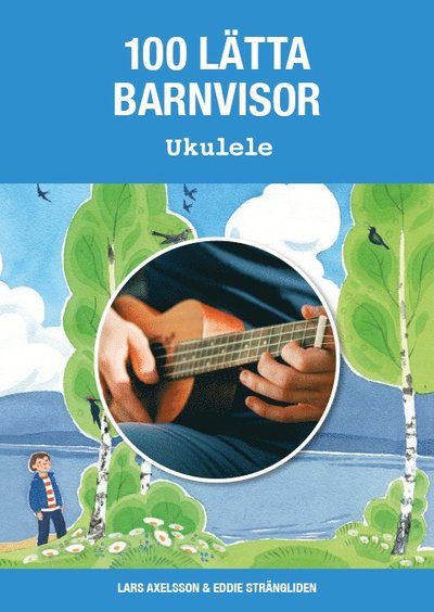 Cover for 100 lätta barnvisor ukulele (Paperback Bog) (2025)