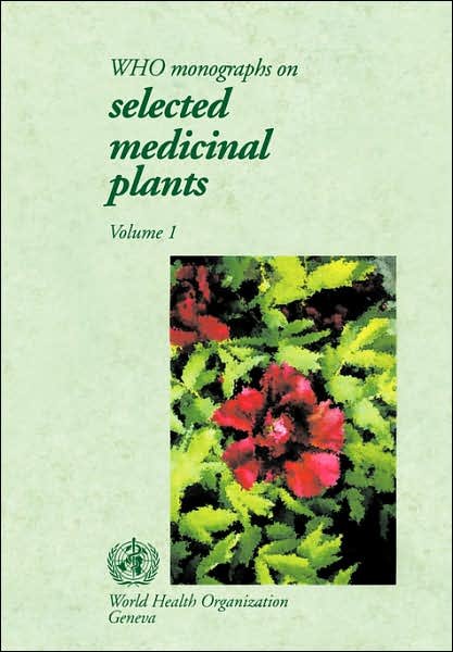 Cover for World Health Organization · Who Monographs on Selected Medicinal Plants: Volume 1 (Pocketbok) (1999)