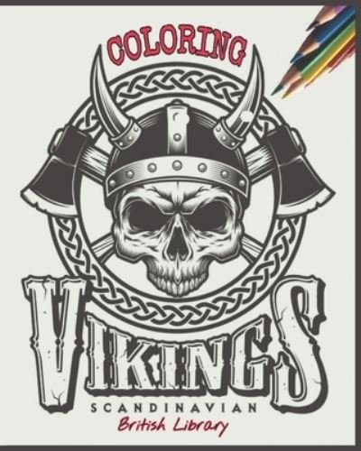 Cover for British Library · Scandinavian Vikings Coloring (Taschenbuch) (2020)