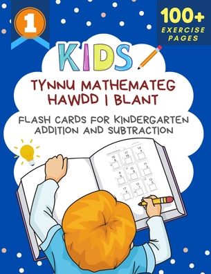 Cover for Kinder Learning Center · Tynnu Mathemateg Hawdd I Blant Flash Cards for Kindergarten Addition and Subtraction (Paperback Book) (2020)