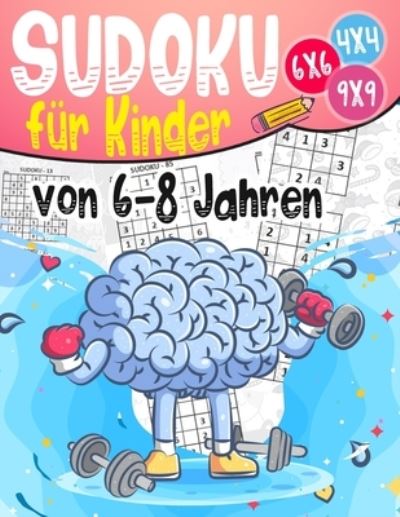 Cover for Badabooom Kollektion · Sudoku fur Kinder von 6-8 Jahren (Pocketbok) (2020)