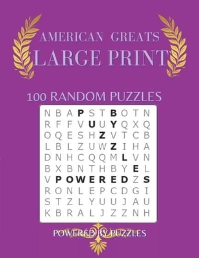 Cover for Powered Puzzles · American Greats (Paperback Book) (2021)
