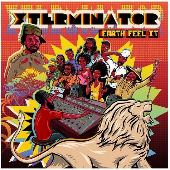 Cover for Xterminator (earth Feel It) (7&quot;) (2020)