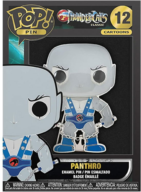 Cover for Funko Pop! Pins: · Thundercats - Panthro (Badge) (2022)