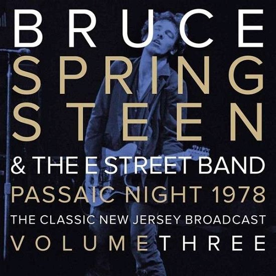 Cover for Passaic Night New Jersey 1978 · Vol. 3-bruce Sprin (VINYL) (2015)