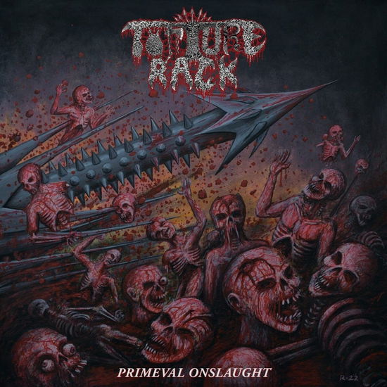 Cover for Torture Rack · Primeval Onslaught (Hot Pink Splatter Vinyl) (LP) (2023)