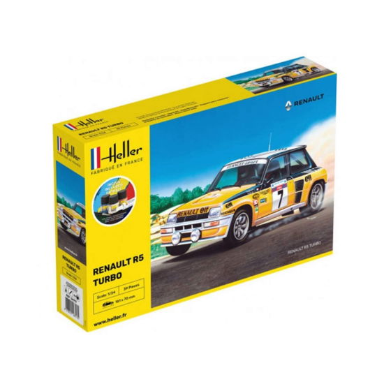 Cover for Heller · 1/24 Starter Kit Renault R5 Turbo (Legetøj)