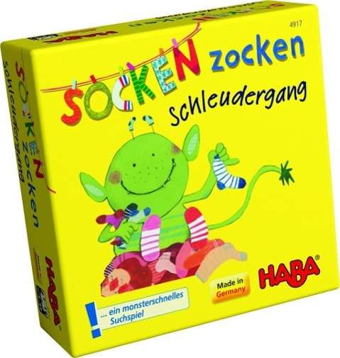 Cover for Haba · 4917 - Socken Zocken Schleudergang (Toys)