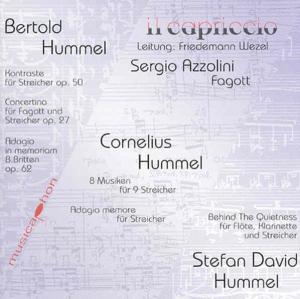 Concertino for Bassoon & Strings - Hummel / Azzolini / Ensemble Il Capriccio / Wezel - Musiikki - MUS - 4012476557175 - tiistai 27. kesäkuuta 2006