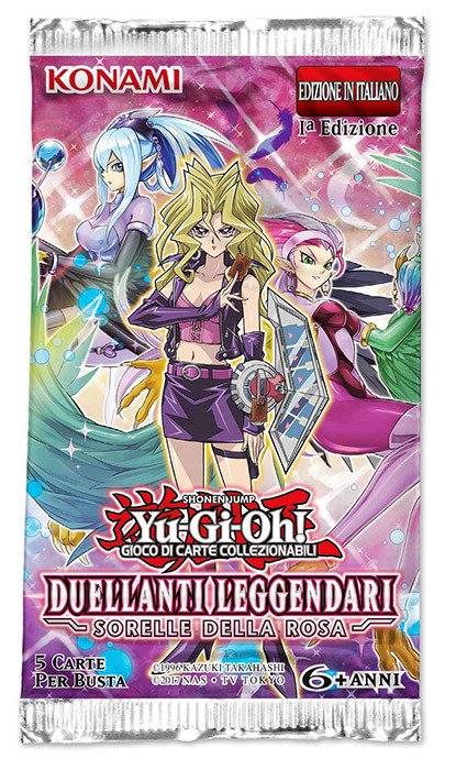 Cover for Yu-Gi-Oh! · Yu-Gi-Oh! - Duellanti Leggendari: Sorelle Della Rosa (Busta 5 Carte Rare) (MERCH)