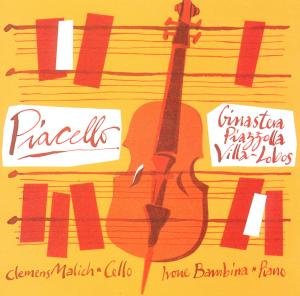 Cover for Malich,clemens / Bambirra,ivone · Ginastera: Pampeana No. 2, Op. 21 / Piazzolla (CD) (1995)