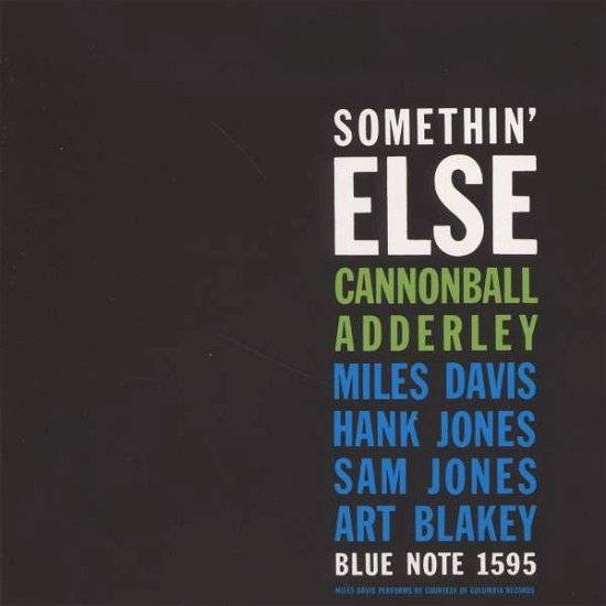 Cover for Cannonball Adderley · Somethin' Else + 1 (CD) (2008)