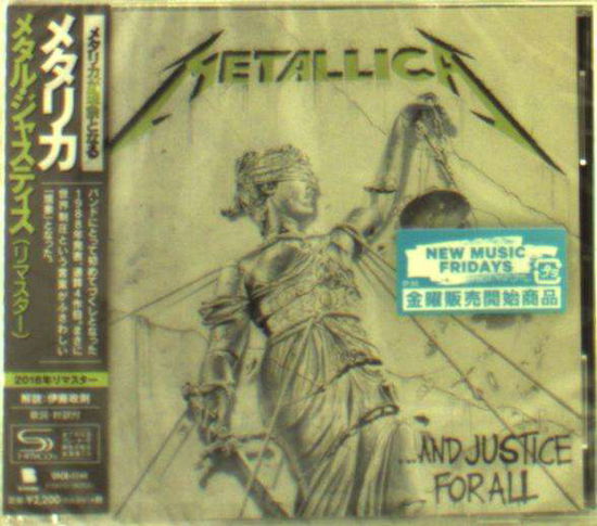 Cover for Metallica · ...And Justice For All (CD) [Remastered edition] (2018)