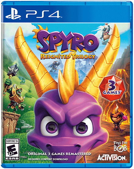 Cover for Activision Blizzard · Spyro Trilogy Reignited (PS4) (2018)