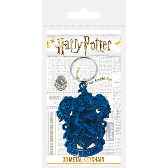 Harry Potter: Ravenclaw Crest Metal Keychain (Portachiavi) - Pyramid International - Merchandise -  - 5050293391175 - February 1, 2021