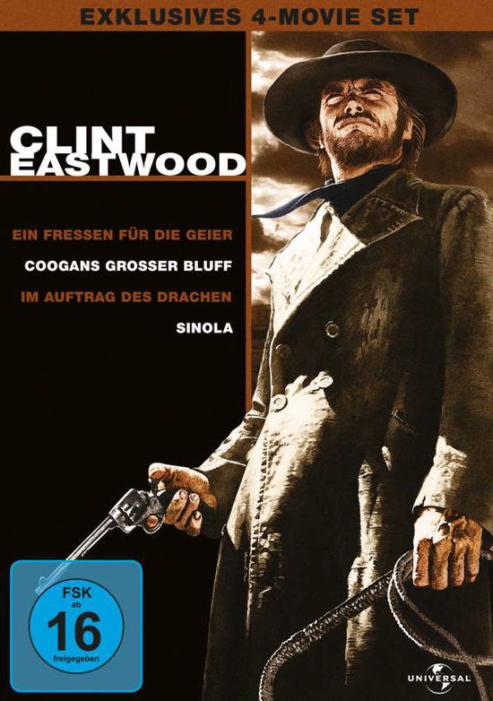 Clint Eastwood Collection-4-movie Set - Clint Eastwood,shirley Maclaine,robert Duvall - Filme - UNIVERSAL PICTURES - 5050582781175 - 17. August 2016