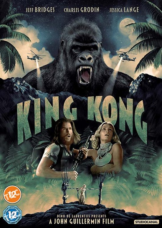 Cover for John Guillermin · King Kong (DVD) (2022)
