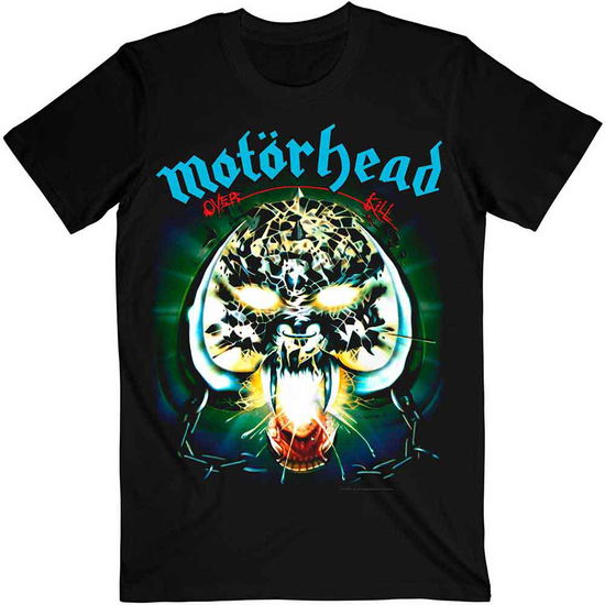 Motorhead Unisex T-Shirt: Overkill - Motörhead - Fanituote - Global - Apparel - 5055295347175 - keskiviikko 15. tammikuuta 2020