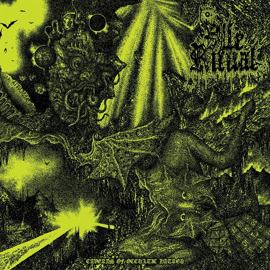 Cover for Vile Ritual · Caverns Of Occultic Hatred (CD) (2023)