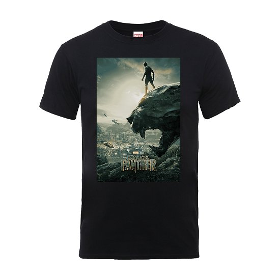 Cover for Marvel Black Panther · Tsh Marvel Black Panther Poster (L) (CLOTHES) [size L] [Black edition] (2018)