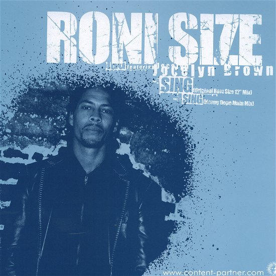 Cover for Roni Size · Sing -1- (12&quot;) (2005)