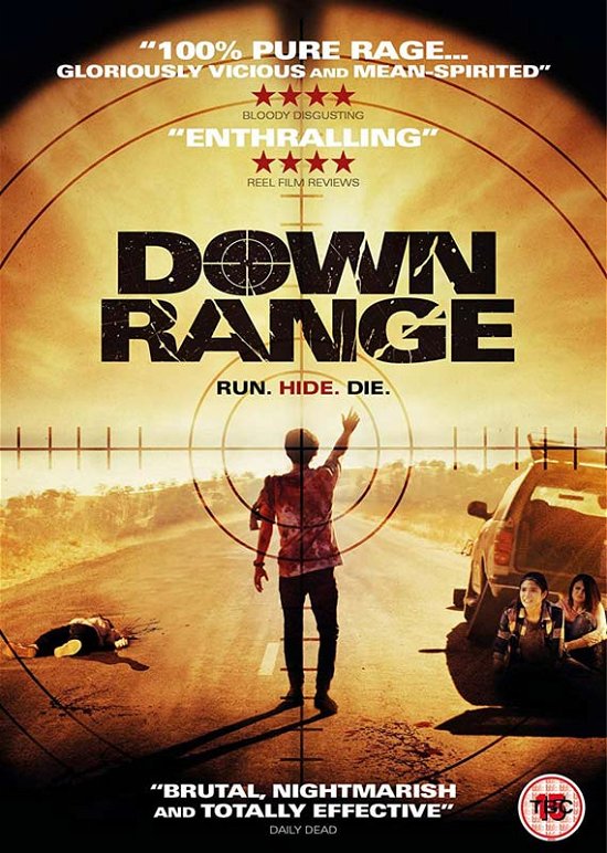 Cover for Downrange (DVD) (2018)