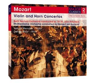 Violin And Horn Concertos - Wolfgang Amadeus Mozart - Music - MAJOR CLASSICS - 5060294540175 - September 24, 2012