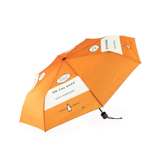 On the Road Umbrella Orange - Penguin Umbrella - Jack Kerouac - Andere - PENGUIN MERCHANDISE - 5060312813175 - 8. November 2016