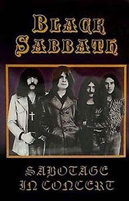 Cover for Black Sabbath · Sabotage In Concert (Ltd Purple Cassette) (Kassette) (2021)